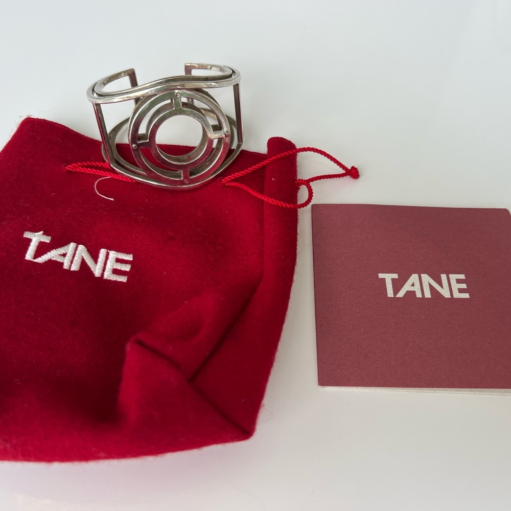 Tane Mexican Sterling Silver Cuff Bracelet, adjustable